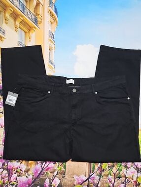 Hickey Freeman 5 Pocket Pants Size‎ 42x29 NWT